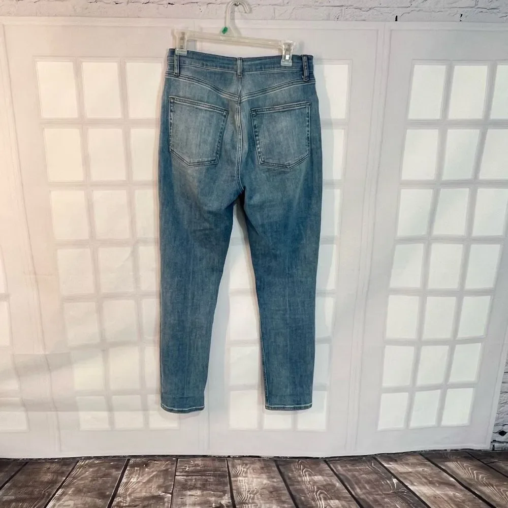 Reformation jeans po# 17801 Cyrus Wash high waist straight leg size 30 - Picture 8 of 14